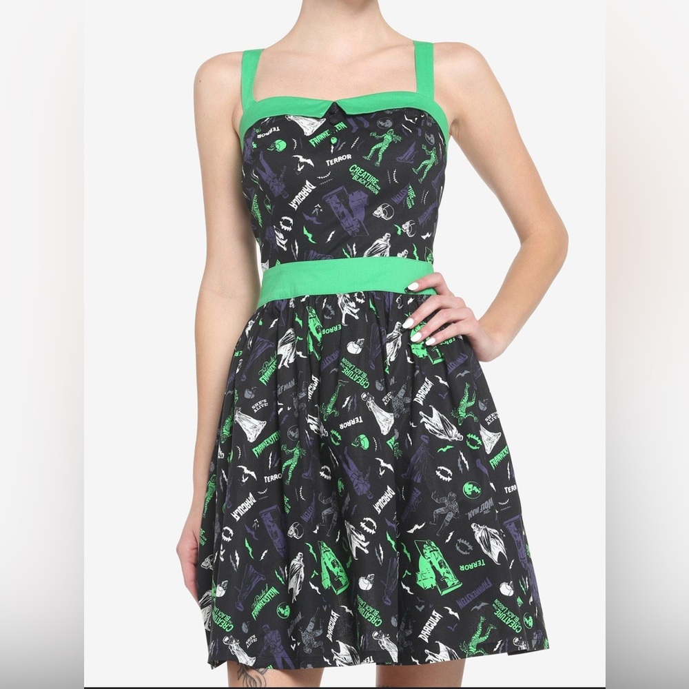 Universal Monsters Retro Dress NWOT